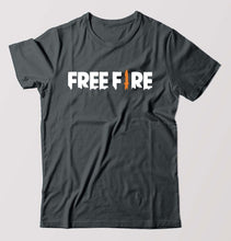 Load image into Gallery viewer, free fire T-Shirt for Men-Steel grey-Ektarfa.online
