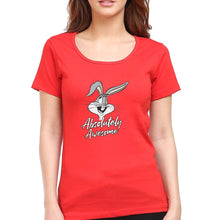 Load image into Gallery viewer, bugs bunny T-Shirt for Women-Red-Ektarfa.online
