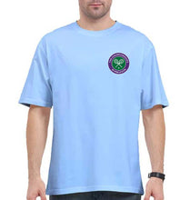 Load image into Gallery viewer, wimbledon Oversized T-Shirt for Men-Baby Blue-Ektarfa.online
