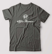 Load image into Gallery viewer, Alfa Romeo T-Shirt for Men-Charcoal-Ektarfa.online
