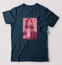 Load image into Gallery viewer, dua lipa T-Shirt for Men-Petrol Blue-Ektarfa.online
