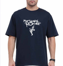 Load image into Gallery viewer, My Chemical Romance (MCR) Oversized T-Shirt for Men-Navy Blue-Ektarfa.online
