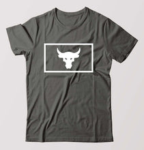 Load image into Gallery viewer, Bull T-Shirt for Men-Charcoal-Ektarfa.online
