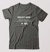 Load image into Gallery viewer, project rock T-Shirt for Men-Charcoal-Ektarfa.online
