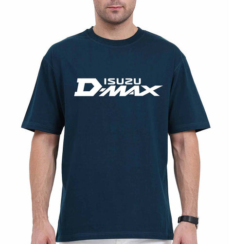 D-Max Oversized T-Shirt for Men-Petrol Blue-Ektarfa.online