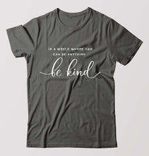 Load image into Gallery viewer, Be Kind T-Shirt for Men-Charcoal-Ektarfa.online
