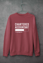 Load image into Gallery viewer, Chartered Accountants(CA) In Progress Unisex Sweatshirt for Men/Women-Coral-Ektarfa.online
