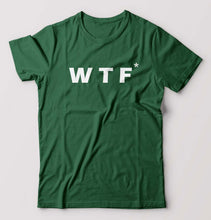 Load image into Gallery viewer, WTF T-Shirt for Men-Bottel Green-Ektarfa.online
