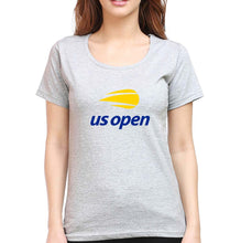 Load image into Gallery viewer, US Open T-Shirt for Women-Grey Melange-Ektarfa.online
