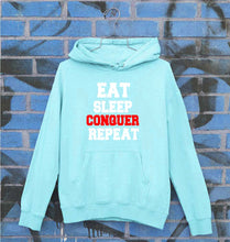 Load image into Gallery viewer, eat sleep conquer repeat Unisex Hoodie for Men/Women-Mint-Ektarfa.online
