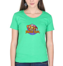 Load image into Gallery viewer, Fraggle Rock T-Shirt for Women-flag green-Ektarfa.online
