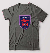 Load image into Gallery viewer, Odisha FC T-Shirt for Men-Charcoal-Ektarfa.online
