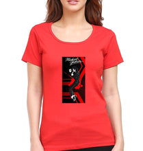 Load image into Gallery viewer, Michael Jackson T-Shirt for Women-Red-Ektarfa.online
