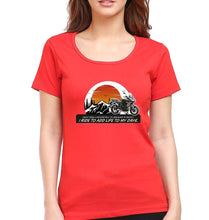 Load image into Gallery viewer, Ride T-Shirt for Women-Red-Ektarfa.online

