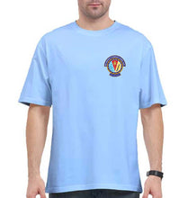 Load image into Gallery viewer, bits pilani Oversized T-Shirt for Men-Baby Blue-Ektarfa.online

