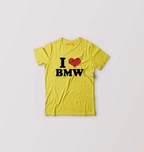 Load image into Gallery viewer, I LOVE BMW T-Shirt for Boy/Girl-Yellow-Ektarfa.online
