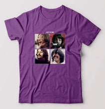 Load image into Gallery viewer, the beatles let it be T-Shirt for Men-Purple-Ektarfa.online

