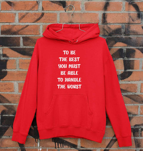 Be the Best Unisex Hoodie for Men/Women-Red-Ektarfa.online