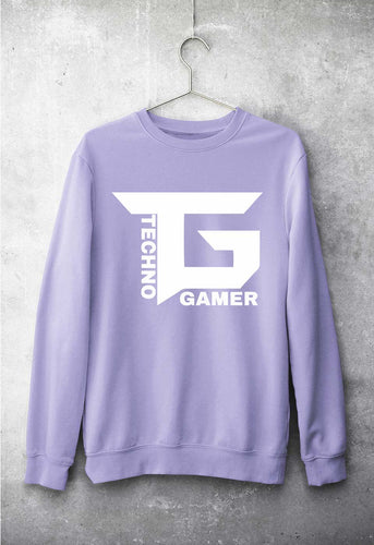 Techno Gamer Unisex Sweatshirt for Men/Women-Lavender-Ektarfa.online