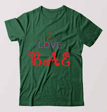 Load image into Gallery viewer, love BAE T-Shirt for Men-Bottel Green-Ektarfa.online
