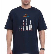 Load image into Gallery viewer, isro Oversized T-Shirt for Men-Navy Blue-Ektarfa.online
