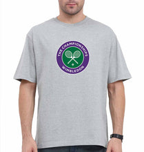 Load image into Gallery viewer, wimbledon Oversized T-Shirt for Men-Grey-Ektarfa.online
