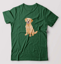 Load image into Gallery viewer, golden retreiver T-Shirt for Men-Bottel Green-Ektarfa.online
