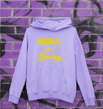 Load image into Gallery viewer, Normal Ain&#39;t Boring Unisex Hoodie for Men/Women-Lavender-Ektarfa.online
