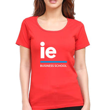 Load image into Gallery viewer, IE University T-Shirt for Women-Red-Ektarfa.online
