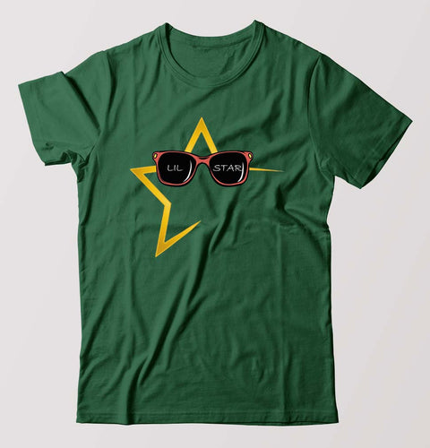 Lil Star T-Shirt for Men-Bottel Green-Ektarfa.online