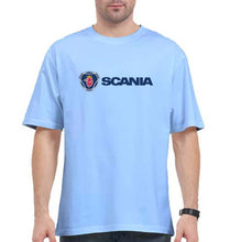Load image into Gallery viewer, Scania Oversized T-Shirt for Men-Baby Blue-Ektarfa.online
