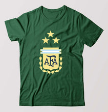 Load image into Gallery viewer, Argentina Football T-Shirt for Men-Bottel Green-Ektarfa.online
