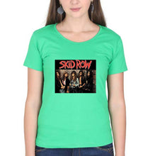 Load image into Gallery viewer, SKID ROW T-Shirt for Women-flag green-Ektarfa.online
