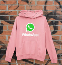 Load image into Gallery viewer, WhatsApp Unisex Hoodie for Men/Women-Light Pink-Ektarfa.online
