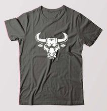 Load image into Gallery viewer, Bull T-Shirt for Men-Charcoal-Ektarfa.online
