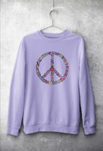 Load image into Gallery viewer, Floral Peace Unisex Sweatshirt for Men/Women-Lavender-Ektarfa.online
