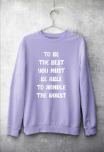 Load image into Gallery viewer, Be the Best Unisex Sweatshirt for Men/Women-Lavender-Ektarfa.online
