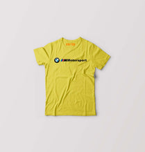 Load image into Gallery viewer, BMW Motersport Kids T-Shirt for Boy/Girl-Yellow-Ektarfa.online
