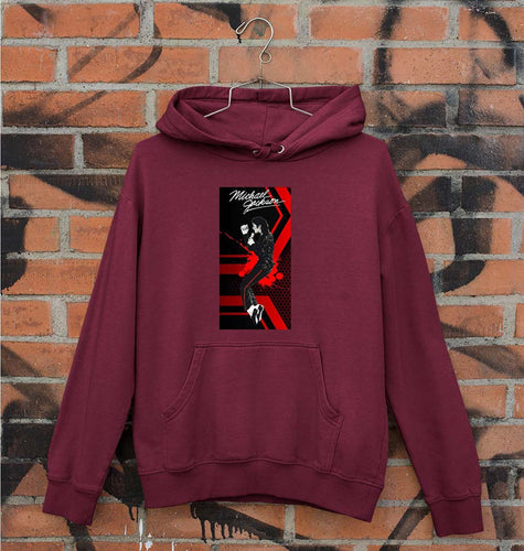 Michael Jackson Unisex Hoodie for Men/Women-Maroon-Ektarfa.online