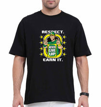 Load image into Gallery viewer, john cena never give up Oversized T-Shirt for Men-Black-Ektarfa.online
