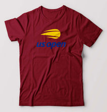 Load image into Gallery viewer, US Open T-Shirt for Men-Maroon-Ektarfa.online
