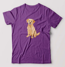 Load image into Gallery viewer, golden retreiver T-Shirt for Men-Purple-Ektarfa.online
