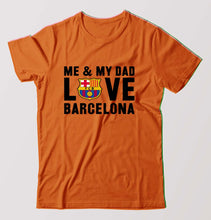 Load image into Gallery viewer, Love Barcelona T-Shirt for Men-Orange-Ektarfa.online
