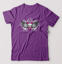 Load image into Gallery viewer, Bret Hitman Hart T-Shirt for Men-Purple-Ektarfa.online
