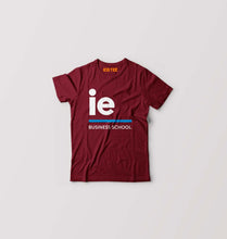 Load image into Gallery viewer, IE University T-Shirt for Boy/Girl-Maroon-Ektarfa.online

