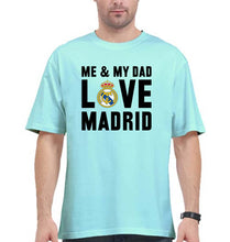 Load image into Gallery viewer, Love Real Madrid Oversized T-Shirt for Men-Mint-Ektarfa.online
