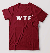 Load image into Gallery viewer, WTF T-Shirt for Men-Maroon-Ektarfa.online
