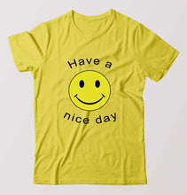 Load image into Gallery viewer, Nice Day Emoji T-Shirt for Men-Yellow-Ektarfa.online
