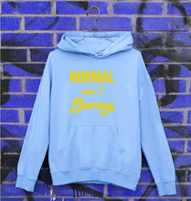 Load image into Gallery viewer, Normal Ain&#39;t Boring Unisex Hoodie for Men/Women-Baby Blue-Ektarfa.online
