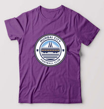 Load image into Gallery viewer, Mumbai Fc T-Shirt for Men-Purple-Ektarfa.online
